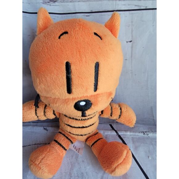 Dog Man's Lil Petey 7 inch plush stuffed animal kitty cat orange - Picture 2 of 6